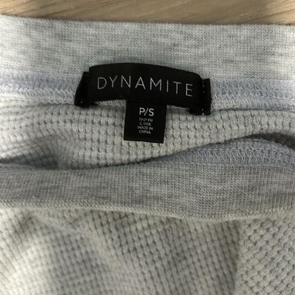 Cropped Dynamite Waffle Knit Long Sleeve - Picture 3 of 3